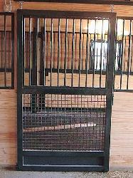 Stall Door with Drop Down Top